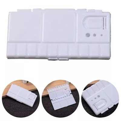 Practical Folding Paint Tray Plastic Painting Box Pallet 17 Small Wells • £9.41