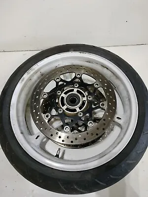 2006-2007 Suzuki Gsxr 600 750 1000 OEM LOADED FRONT WHEEL. BENT!! • $132