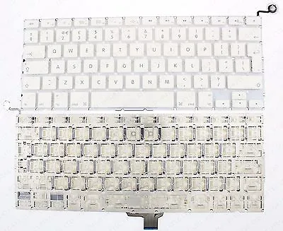 Apple Macbook Unibody A1342 13  White Keyboard Uk Layout 2009/2010 F201 • £8.45