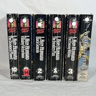 L. Ron Hubbard Lot Of 7 Sci-Fi Books Mission Earth Series • $18.63