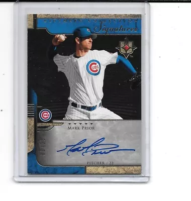 2005 Ultimate Collection Mark Prior Auto Autograph # 3/15 Cubs • $29.70