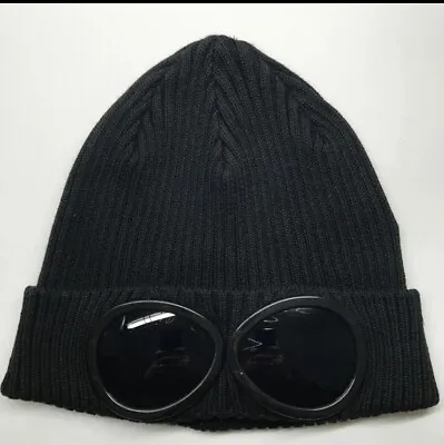 CP Company Beanie Goggle Black Hat Beanie Black • £29.99