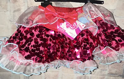 My Little Pony Pinkie Pie Tutu Lace Bows  Kids Sz 4-6 Halloween  Costume • $9.80