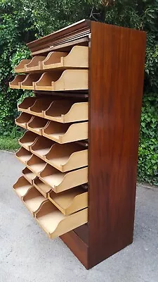 £1395 • Buy Mahogany 24 Drawer Shop Haberdashery Cabinet