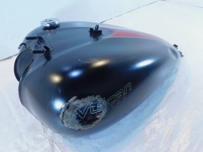 $274.99 • Buy 2006-2016 Kawasaki Vulcan VN900 Custom Black & Red Stripes Fuel Gas Petrol Tank