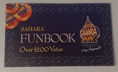 Sahara Hotel Casino Las Vegas Coupon Funbook • $7.99