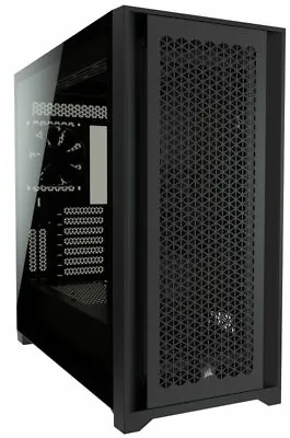 Corsair 5000D Airflow Tempered Glass Mid-Tower ATX PC Case - Black • £133.99