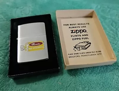 1978 NOS Merita Bread Zippo IN BOX • $299.99