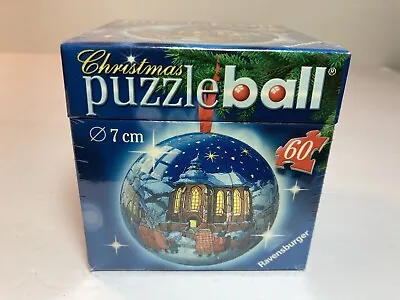 $9.99 • Buy 2006 Ravensburger 3D Christmas Ornament Puzzle Ball 60 Pc. 02