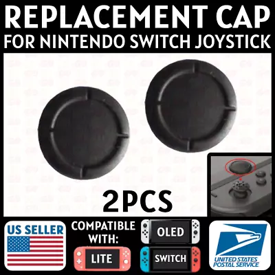 2x Thumb Stick Grip Caps For Nintendo Switch/Lite/OLED/NS Joy Con Replacement • $3.69