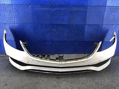 2017 - 2020 Mercedes E-class Front Bumper Cover W/park Assist Polar White (149u) • $1100