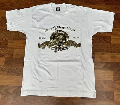 Vintage 80’s MGM Studios Metro Goldwyn Mayer Movie T-shirt Single Stitch Size L • $40