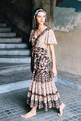 $99 • Buy Arnhem Abigail Maxi Dress In Raven Size 6