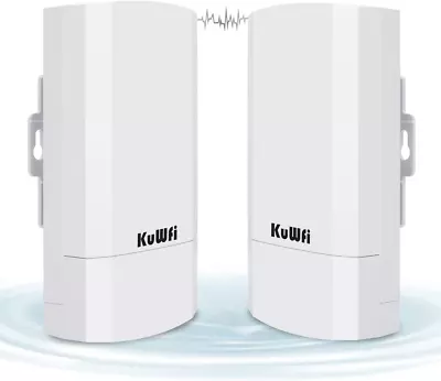 2-Pack 300Mbps Wireless Bridge Outdoor CPE Wifi Kit Point Point Wireless Access • $83.99