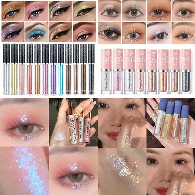 $3.69 • Buy DIAMOND Glitter Shimmer Matte Eyeshadow Liquid Eye Shadow Beauty Makeup AU