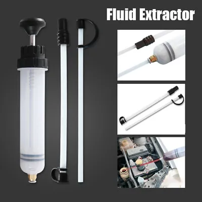 $13.49 • Buy 200CC Oil Fluid Extractor Hand Pump Kit Manual Suction Vacuum Fuel Transfer Tool