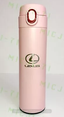 Lexus F Sport Stainless Thermal Mug Push Cap Tumbler Cup Travel 18oz (Pink) • $29.99