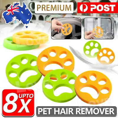 $5.45 • Buy 2/4X Pet Hair Remover Cat Fur Dog Hair Lint Catcher From Laundry Washing Machine