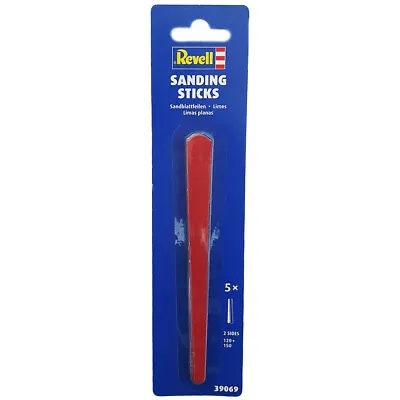 Revell 39069 Double Sided Sanding Sticks Pack Of 5 Suitable For Scale Model Kits • £5.55