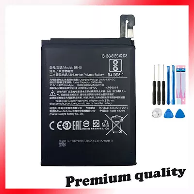 FOR XIAOMI Redmi Note 5 BN45 Battery Replacement 4000mAh • $34.68