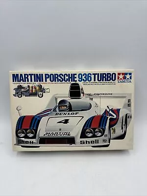 Vintage TAMIYA 1/24 Martini Porsche 936 Turbo SS-2404 1/24 Original  • $2.25