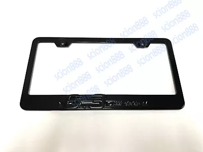 1pc 3D (Black) 6.3AMG Emblem Badge BLACK Stainless Metal License Plate Frame • $23.98