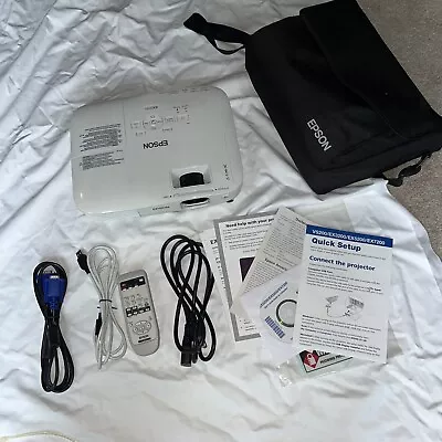 Epson EX3200 Model H369A LCD Projector W/PWR & USB Cord Tested  Working Complete • $110