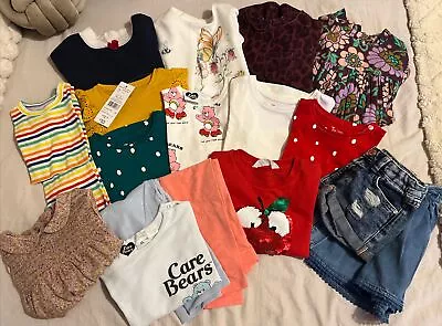 Girls 4-5 Years 16 Piece Bundle Of Clothes Including Next Zara Tu & Junior J • £4.20