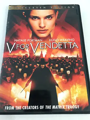 $6.43 • Buy V For Vendetta DVD Natalie Portman / Widescreen / Ships Free With Tracking