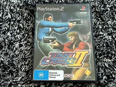 Time Crisis II (2) - Sony Playstation 2 (PS2) - Complete With Manual (PAL) • $32.99