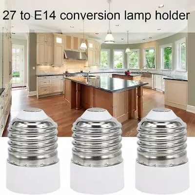 For LED Light ES E27 To Small Screw E14 SES Light Bulb Adaptor Converter H 7Y2W • £1.19