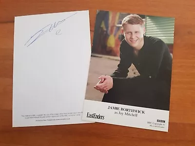 Eastenders - Jamie Borthwick - Hand Signed Cast Card  • £6