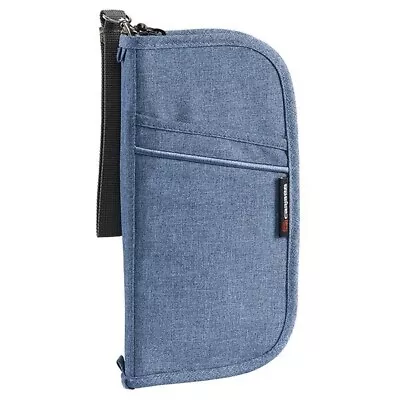 Caribee TRAVEL DOCUMENT PASSPORT WALLET Navy • $13.02