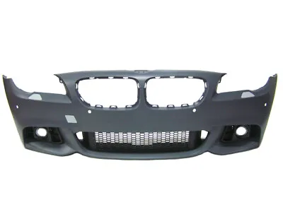 For 14-16 BMW 5 Series LCI F10 MTECH MSPORT Style Front Bumper W/ PDC FOG TYPE • $549.98