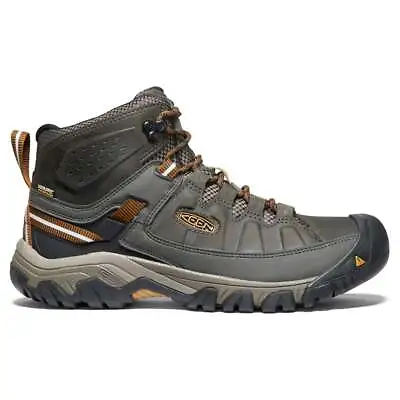 Keen Targhee Iii Waterproof Hiking  Mens Black Grey Casual Boots 1017787 • $84.55