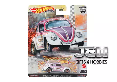 Hot Wheels Volkswagen Classic Bug Drag Strip FPY86-957R 1/64 • $8.99