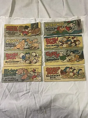 Wheaties Cereal Promo Mini Comic Giveaway Set B Complete 1-8 Mickey Mouse Disney • $86.87