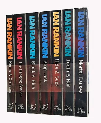 Ian Rankin Rebus Novel 7 Books Collection Set Mortal Causes Knots And Crosses • £19.99