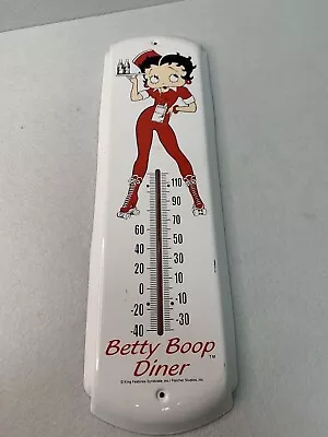 £29.49 • Buy Vintage 1990's Betty Boop Drive-In Waitress Diner Metal Thermometer