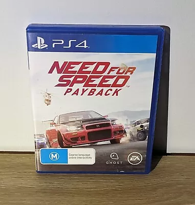 Need For Speed Payback - Sony PlayStation 4 PS4 Game • $22