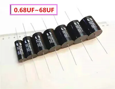 Audiophiler MKP 400V/630V 1/2.2/4/8.2/10/12/15/47/68UF Audio MKP Black Capacitor • $2.68