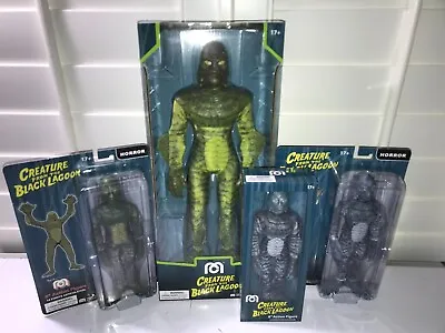  MEGO Creature From The Black Lagoon 8  & 14  Figures  LOT OF ALL 4 VARIANTS  • $79.99