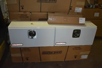 Weather Guard 264-3-02 Hi-Side Double Doors Top Mount Tool Box With Key New  • $900