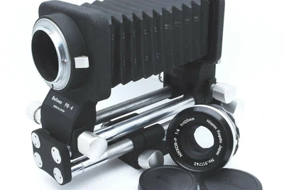 $174.99 • Buy 【Read】Nikon PB-4 Bellows W/Nippon Kogaku Nikkor P F4 F/4 105mm Lens #911742
