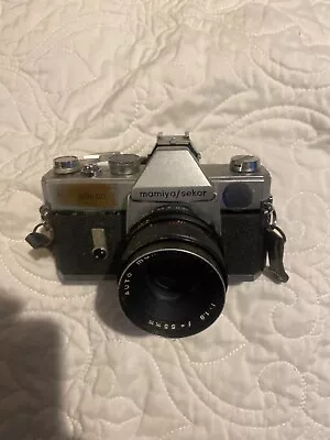 Mamiya Sekor 1000 DTL 35mm SLR Film Camera 55mm F/1.8 Untested • $25