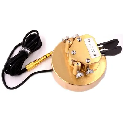 DX-S Torsion Double Lever Paddle/Cootie Key &PTT Station Base Iambic Morse Keyer • $264.99