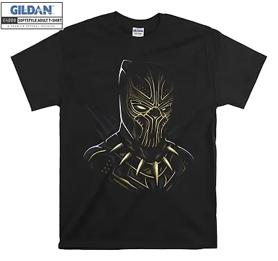 Marvel Superhero Black Panther T-shirt Gift Hoodie Tshirt Men Women Unisex E727 • £11.95