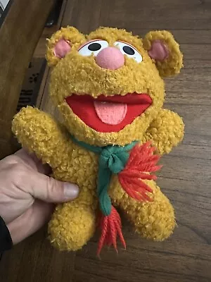 Baby Fozzie Bear Muppet Babies 9” Plush Christmas Fozzie Stuffed Animal 1987 9  • $5.96