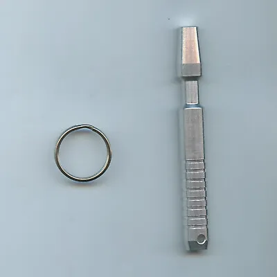 The Custom Saber Shop MHS Mini Lightsaber Hilt Keychain 3 In Long Metal • $13.50