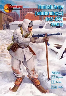 £21.61 • Buy 1/32 Mars Figures - Finnish Army (winter Dress) (WWII) 32024